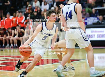 Thumbnail 1 in Columbus East vs Columbus North (IHSAA 4A Section 14 Round 1) photogallery.