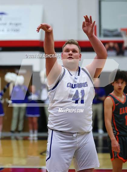 Thumbnail 2 in Columbus East vs Columbus North (IHSAA 4A Section 14 Round 1) photogallery.