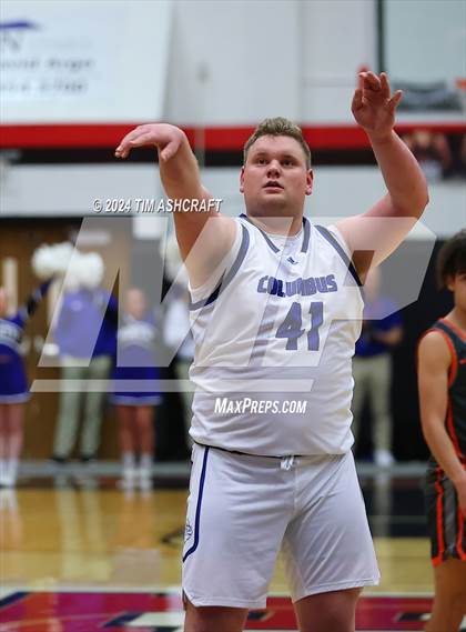 Thumbnail 3 in Columbus East vs Columbus North (IHSAA 4A Section 14 Round 1) photogallery.