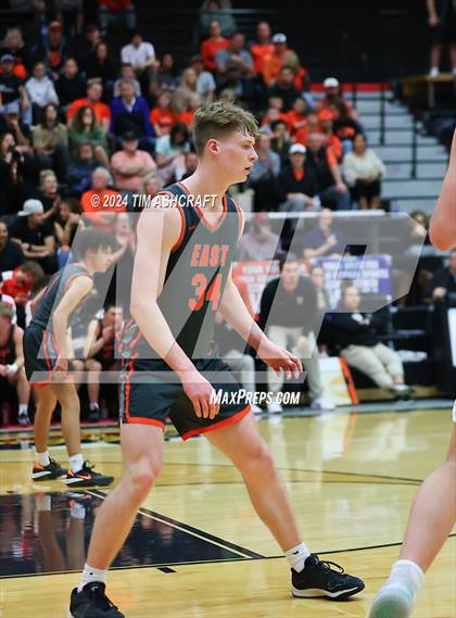 Thumbnail 3 in Columbus East vs Columbus North (IHSAA 4A Section 14 Round 1) photogallery.