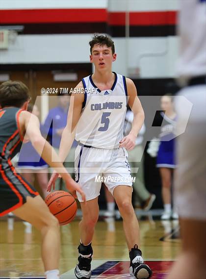 Thumbnail 3 in Columbus East vs Columbus North (IHSAA 4A Section 14 Round 1) photogallery.