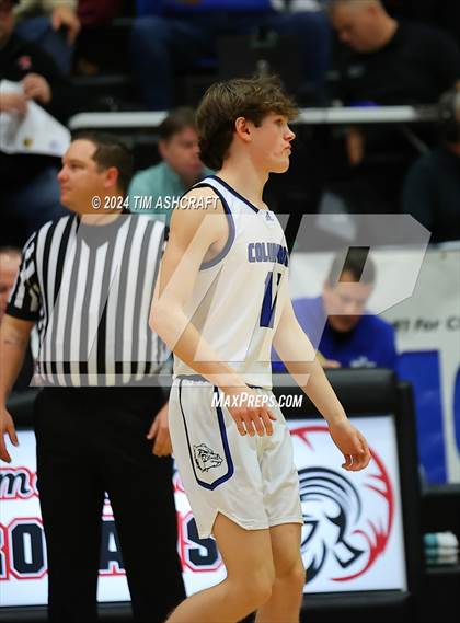 Thumbnail 1 in Columbus East vs Columbus North (IHSAA 4A Section 14 Round 1) photogallery.
