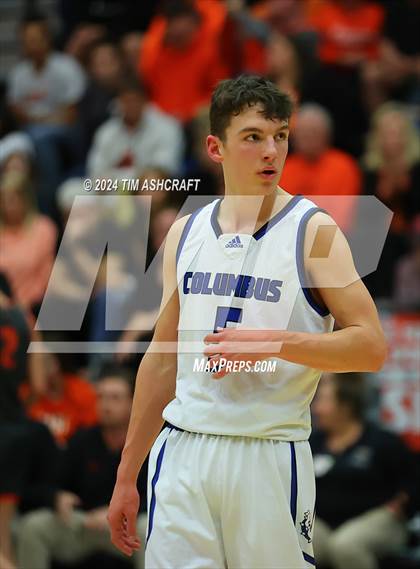 Thumbnail 2 in Columbus East vs Columbus North (IHSAA 4A Section 14 Round 1) photogallery.