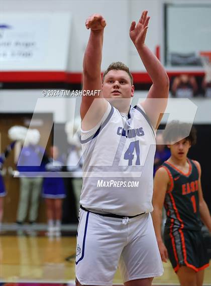 Thumbnail 3 in Columbus East vs Columbus North (IHSAA 4A Section 14 Round 1) photogallery.