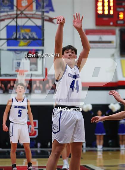Thumbnail 3 in Columbus East vs Columbus North (IHSAA 4A Section 14 Round 1) photogallery.