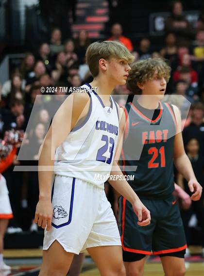 Thumbnail 2 in Columbus East vs Columbus North (IHSAA 4A Section 14 Round 1) photogallery.