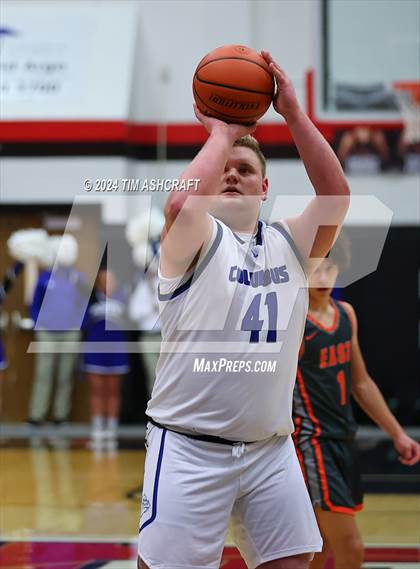 Thumbnail 2 in Columbus East vs Columbus North (IHSAA 4A Section 14 Round 1) photogallery.