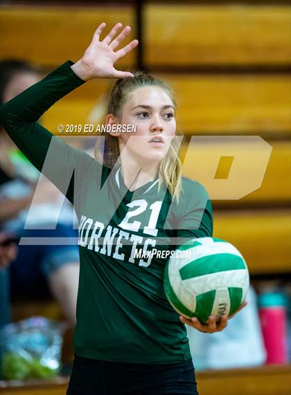 Thumbnail 2 in Churchill County vs. Beatty (Yerington Tournament) photogallery.