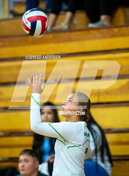 Thumbnail 2 in Churchill County vs. Beatty (Yerington Tournament) photogallery.