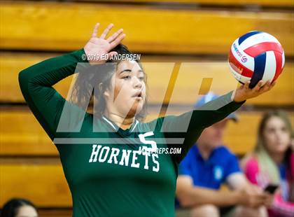 Thumbnail 2 in Churchill County vs. Beatty (Yerington Tournament) photogallery.