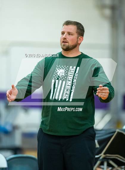 Thumbnail 1 in Churchill County vs. Beatty (Yerington Tournament) photogallery.