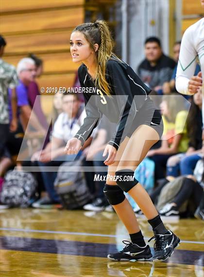 Thumbnail 3 in Churchill County vs. Beatty (Yerington Tournament) photogallery.