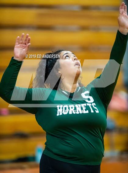 Thumbnail 1 in Churchill County vs. Beatty (Yerington Tournament) photogallery.