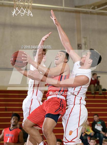 Thumbnail 3 in Modesto Christian vs. Jesuit (Fr. Barry Christmas Classic) photogallery.