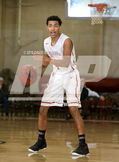 Thumbnail 1 in Modesto Christian vs. Jesuit (Fr. Barry Christmas Classic) photogallery.