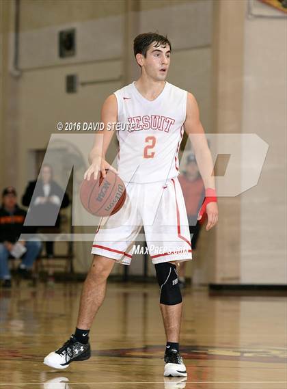 Thumbnail 1 in Modesto Christian vs. Jesuit (Fr. Barry Christmas Classic) photogallery.