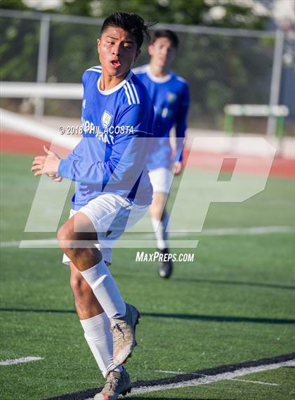 Thumbnail 1 in Bishop Amat vs Hawthorne photogallery.