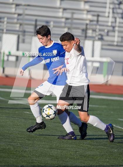 Thumbnail 1 in Bishop Amat vs Hawthorne photogallery.