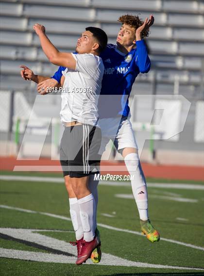 Thumbnail 2 in Bishop Amat vs Hawthorne photogallery.