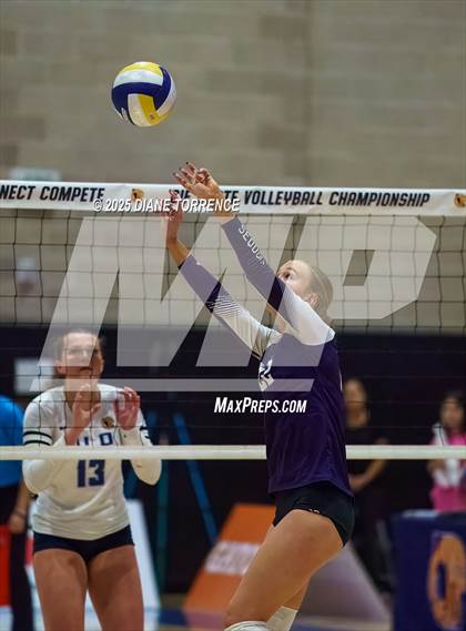 Thumbnail 1 in Sequoia vs Academy of Our Lady of Peace (CIF State Division 3 Final) photogallery.