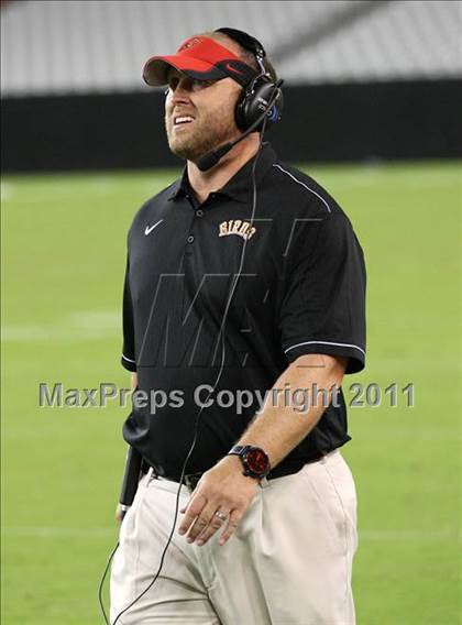 Thumbnail 3 in Bishop Gorman vs. Chaparral (Sollenberger Classic) photogallery.