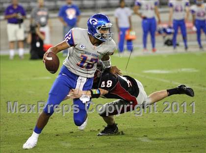 Thumbnail 3 in Bishop Gorman vs. Chaparral (Sollenberger Classic) photogallery.