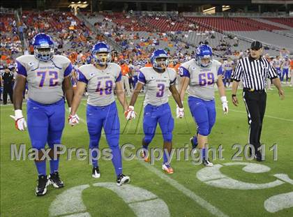 Thumbnail 3 in Bishop Gorman vs. Chaparral (Sollenberger Classic) photogallery.