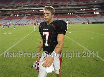 Thumbnail 3 in Bishop Gorman vs. Chaparral (Sollenberger Classic) photogallery.