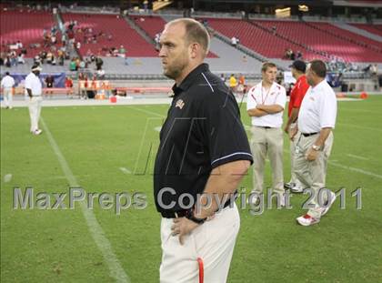 Thumbnail 2 in Bishop Gorman vs. Chaparral (Sollenberger Classic) photogallery.