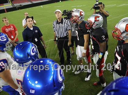 Thumbnail 3 in Bishop Gorman vs. Chaparral (Sollenberger Classic) photogallery.