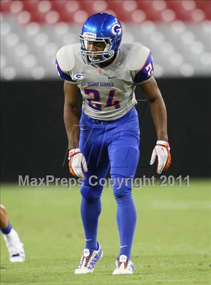 Thumbnail 3 in Bishop Gorman vs. Chaparral (Sollenberger Classic) photogallery.