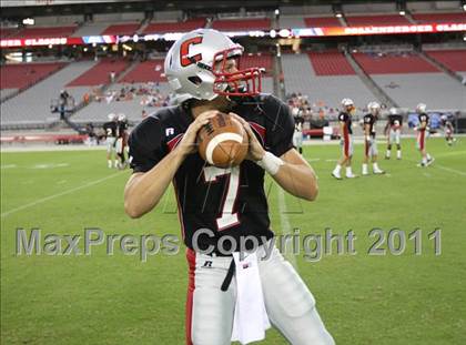 Thumbnail 2 in Bishop Gorman vs. Chaparral (Sollenberger Classic) photogallery.