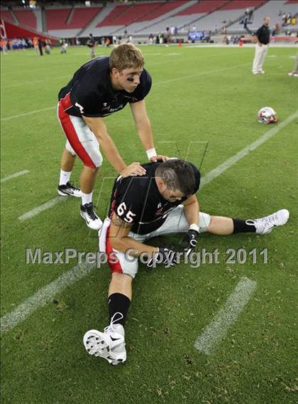 Thumbnail 1 in Bishop Gorman vs. Chaparral (Sollenberger Classic) photogallery.