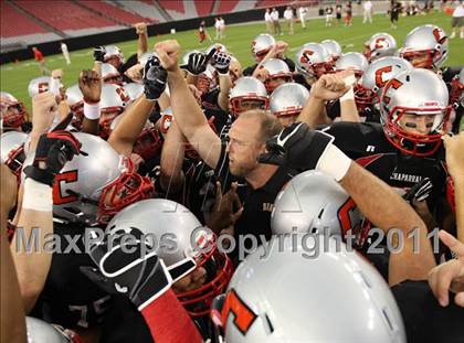 Thumbnail 2 in Bishop Gorman vs. Chaparral (Sollenberger Classic) photogallery.