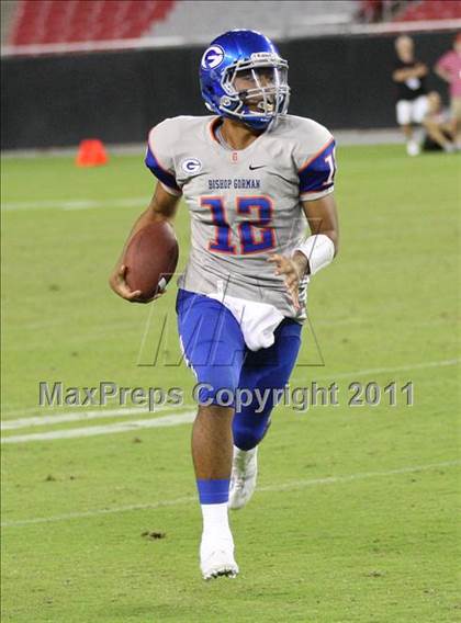 Thumbnail 1 in Bishop Gorman vs. Chaparral (Sollenberger Classic) photogallery.
