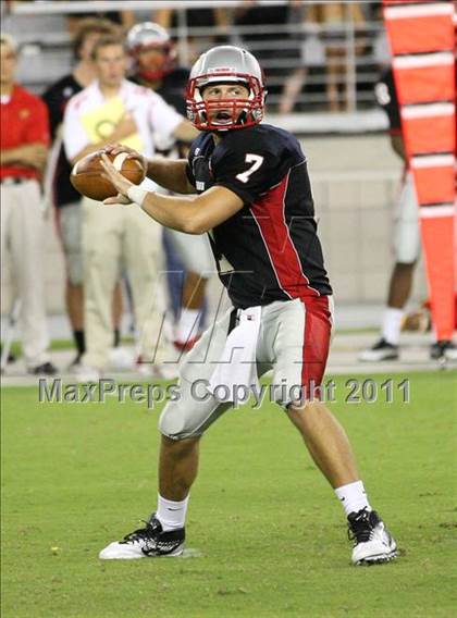 Thumbnail 1 in Bishop Gorman vs. Chaparral (Sollenberger Classic) photogallery.