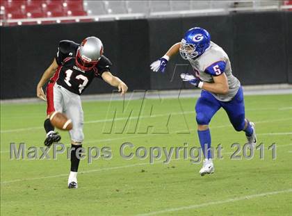 Thumbnail 1 in Bishop Gorman vs. Chaparral (Sollenberger Classic) photogallery.