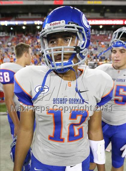 Thumbnail 2 in Bishop Gorman vs. Chaparral (Sollenberger Classic) photogallery.