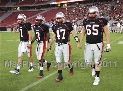 Thumbnail 2 in Bishop Gorman vs. Chaparral (Sollenberger Classic) photogallery.