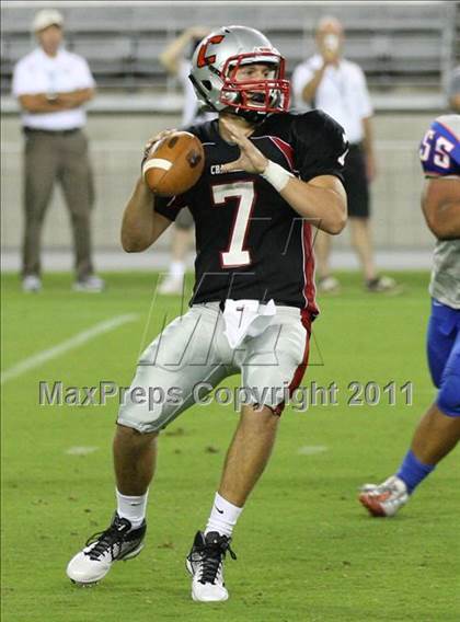 Thumbnail 2 in Bishop Gorman vs. Chaparral (Sollenberger Classic) photogallery.