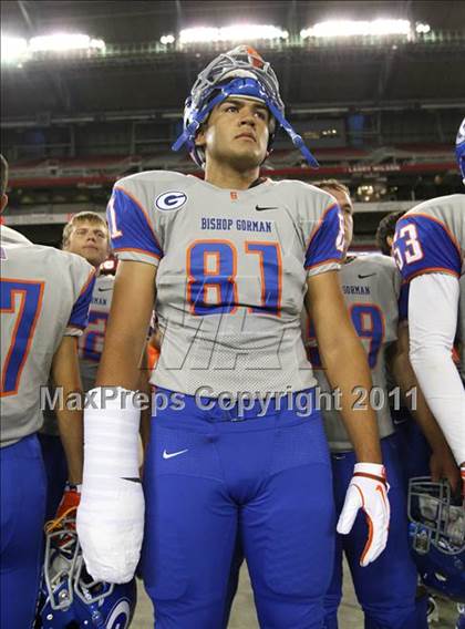 Thumbnail 2 in Bishop Gorman vs. Chaparral (Sollenberger Classic) photogallery.