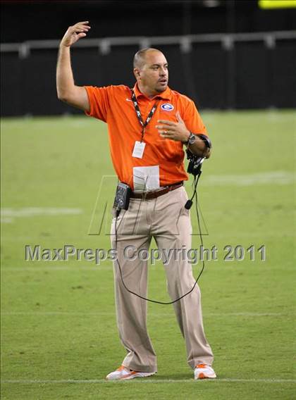 Thumbnail 3 in Bishop Gorman vs. Chaparral (Sollenberger Classic) photogallery.