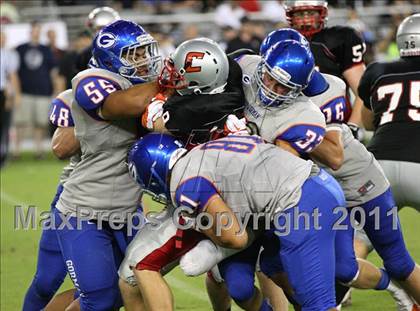 Thumbnail 3 in Bishop Gorman vs. Chaparral (Sollenberger Classic) photogallery.