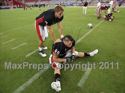 Thumbnail 3 in Bishop Gorman vs. Chaparral (Sollenberger Classic) photogallery.