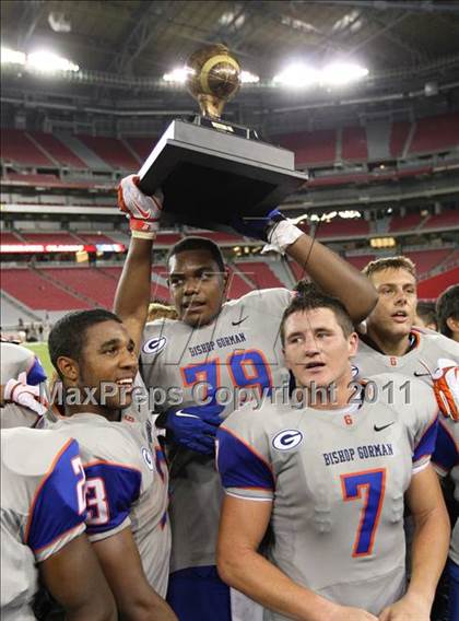 Thumbnail 3 in Bishop Gorman vs. Chaparral (Sollenberger Classic) photogallery.