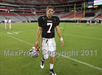 Thumbnail 2 in Bishop Gorman vs. Chaparral (Sollenberger Classic) photogallery.