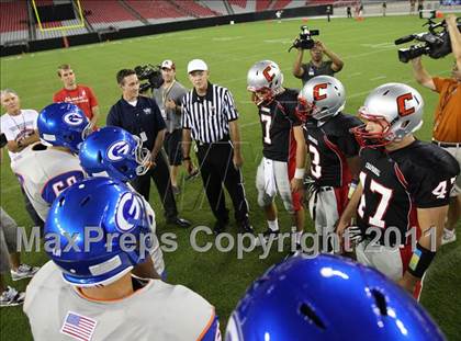 Thumbnail 2 in Bishop Gorman vs. Chaparral (Sollenberger Classic) photogallery.