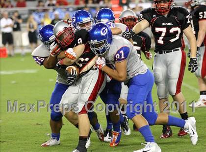 Thumbnail 2 in Bishop Gorman vs. Chaparral (Sollenberger Classic) photogallery.