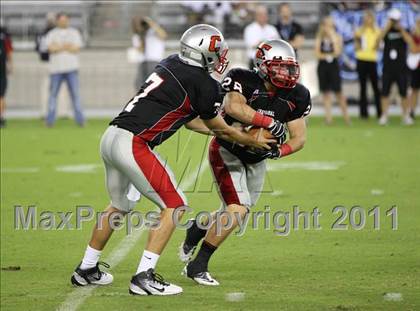 Thumbnail 3 in Bishop Gorman vs. Chaparral (Sollenberger Classic) photogallery.