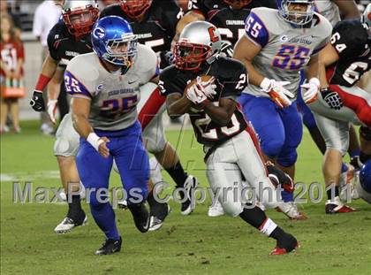 Thumbnail 2 in Bishop Gorman vs. Chaparral (Sollenberger Classic) photogallery.